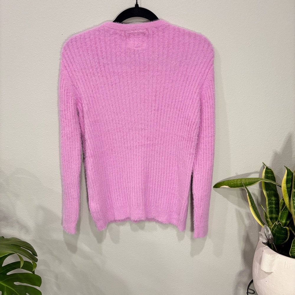 Lovers + Friends Soft Pink Crew Neck Sweater - Picture 2 of 3